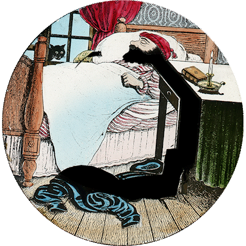 A favourite lantern slide - can't understand why! A favourite lantern slide - can't understand why!